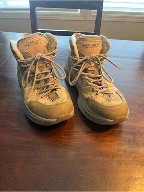 Undercover Jun Takahashi Beige Tactical-Style Sneakers